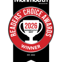 2026 Monmouth Magazine Readers' Choice Awards Winner
